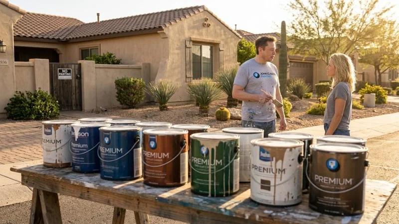 Premium exterior paint brands for Arizona homes